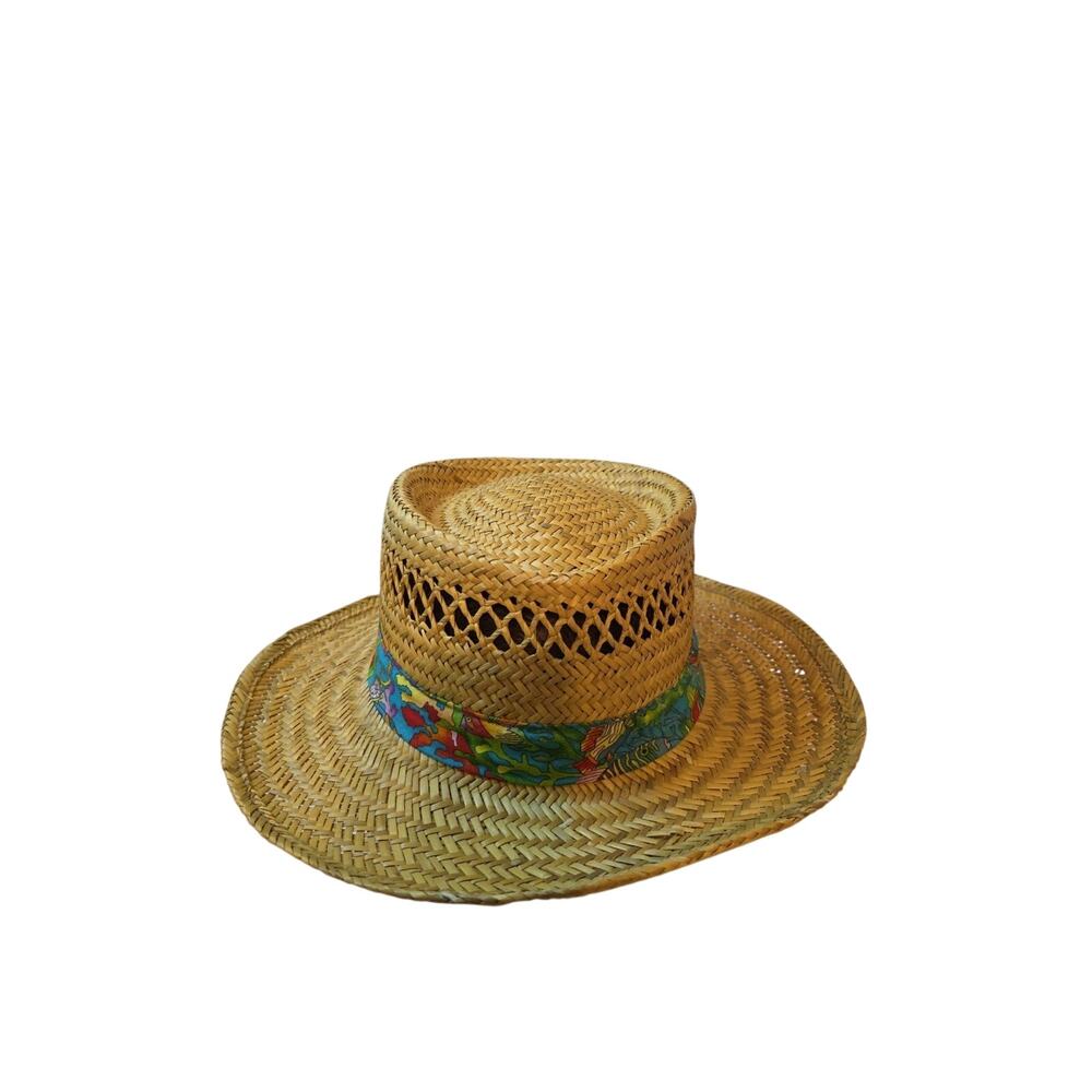 Summer Club Tropical Australia Styled Straw Protection Sun Hat